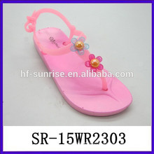 flower women fancy sandals summer sandals for women 2015 PVC sandals